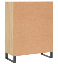 Sideboard Sonoma-Eiche 69,5x34x90 cm Holzwerkstoff