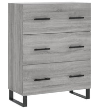 Sideboard Grau Sonoma 69,5x34x90 cm Holzwerkstoff