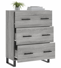 Sideboard Grau Sonoma 69,5x34x90 cm Holzwerkstoff