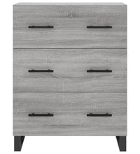 Sideboard Grau Sonoma 69,5x34x90 cm Holzwerkstoff