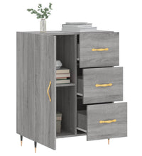 Sideboard Grau Sonoma 69,5x34x90 cm Holzwerkstoff