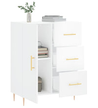 Sideboard Hochglanz-Weiß 69,5x34x90 cm Holzwerkstoff