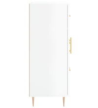 Sideboard Hochglanz-Weiß 69,5x34x90 cm Holzwerkstoff