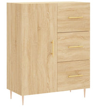 Sideboard Sonoma-Eiche 69,5x34x90 cm Holzwerkstoff