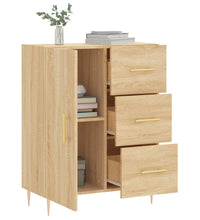 Sideboard Sonoma-Eiche 69,5x34x90 cm Holzwerkstoff