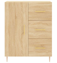 Sideboard Sonoma-Eiche 69,5x34x90 cm Holzwerkstoff