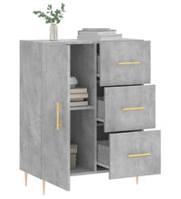 Sideboard Betongrau 69,5x34x90 cm Holzwerkstoff