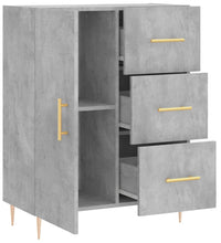 Sideboard Betongrau 69,5x34x90 cm Holzwerkstoff