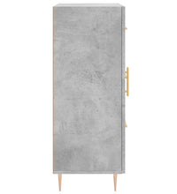 Sideboard Betongrau 69,5x34x90 cm Holzwerkstoff