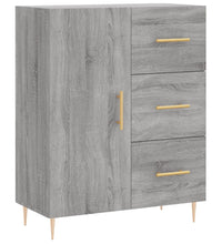 Sideboard Grau Sonoma 69,5x34x90 cm Holzwerkstoff