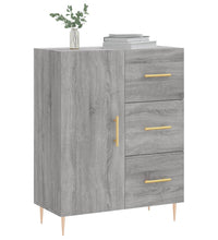 Sideboard Grau Sonoma 69,5x34x90 cm Holzwerkstoff