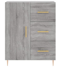 Sideboard Grau Sonoma 69,5x34x90 cm Holzwerkstoff