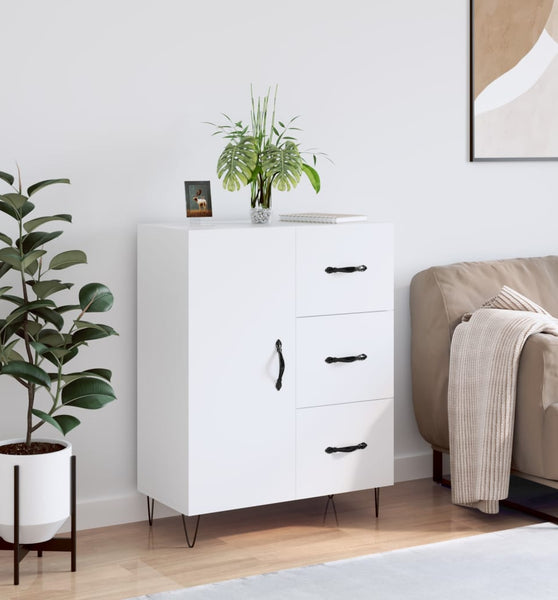 Sideboard Weiß 69,5x34x90 cm Holzwerkstoff