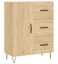 Sideboard Sonoma-Eiche 69,5x34x90 cm Holzwerkstoff