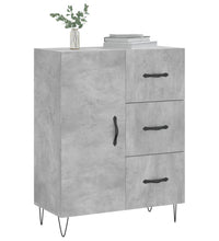 Sideboard Betongrau 69,5x34x90 cm Holzwerkstoff
