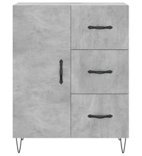 Sideboard Betongrau 69,5x34x90 cm Holzwerkstoff
