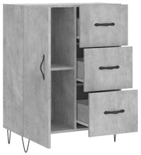 Sideboard Betongrau 69,5x34x90 cm Holzwerkstoff