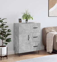 Sideboard Betongrau 69,5x34x90 cm Holzwerkstoff