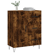 Sideboard Räuchereiche 69,5x34x90 cm Holzwerkstoff