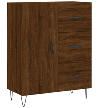 Sideboard Braun Eichen-Optik 69,5x34x90 cm Holzwerkstoff