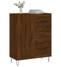 Sideboard Braun Eichen-Optik 69,5x34x90 cm Holzwerkstoff