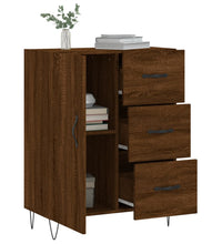 Sideboard Braun Eichen-Optik 69,5x34x90 cm Holzwerkstoff