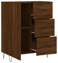 Sideboard Braun Eichen-Optik 69,5x34x90 cm Holzwerkstoff