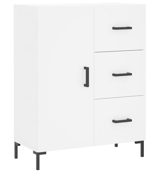 Sideboard Weiß 69,5x34x90 cm Holzwerkstoff