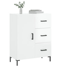 Sideboard Hochglanz-Weiß 69,5x34x90 cm Holzwerkstoff