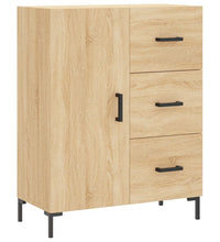 Sideboard Sonoma-Eiche 69,5x34x90 cm Holzwerkstoff