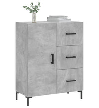 Sideboard Betongrau 69,5x34x90 cm Holzwerkstoff