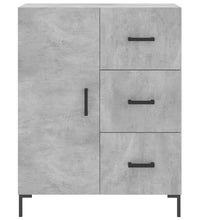 Sideboard Betongrau 69,5x34x90 cm Holzwerkstoff