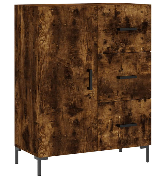 Sideboard Räuchereiche 69,5x34x90 cm Holzwerkstoff