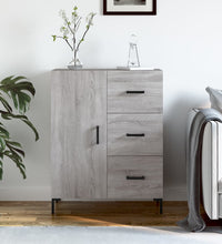 Sideboard Grau Sonoma 69,5x34x90 cm Holzwerkstoff