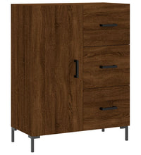 Sideboard Braun Eichen-Optik 69,5x34x90 cm Holzwerkstoff