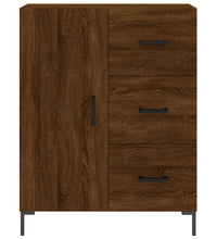 Sideboard Braun Eichen-Optik 69,5x34x90 cm Holzwerkstoff
