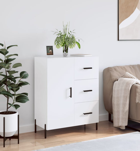 Sideboard Weiß 69,5x34x90 cm Holzwerkstoff