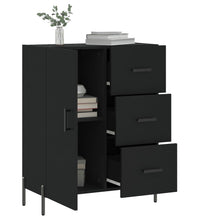 Sideboard Schwarz 69,5x34x90 cm Holzwerkstoff