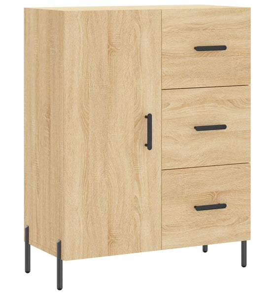 Sideboard Sonoma-Eiche 69,5x34x90 cm Holzwerkstoff