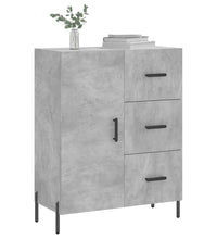 Sideboard Betongrau 69,5x34x90 cm Holzwerkstoff