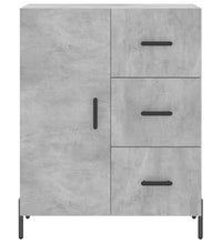 Sideboard Betongrau 69,5x34x90 cm Holzwerkstoff