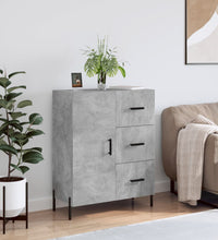 Sideboard Betongrau 69,5x34x90 cm Holzwerkstoff