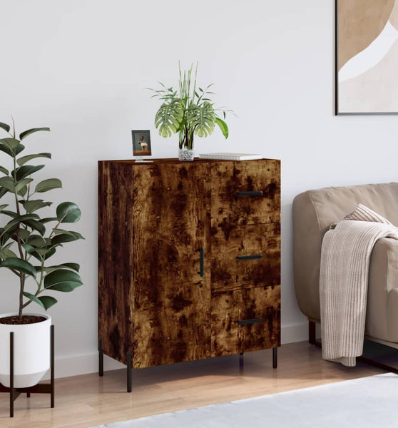 Sideboard Räuchereiche 69,5x34x90 cm Holzwerkstoff