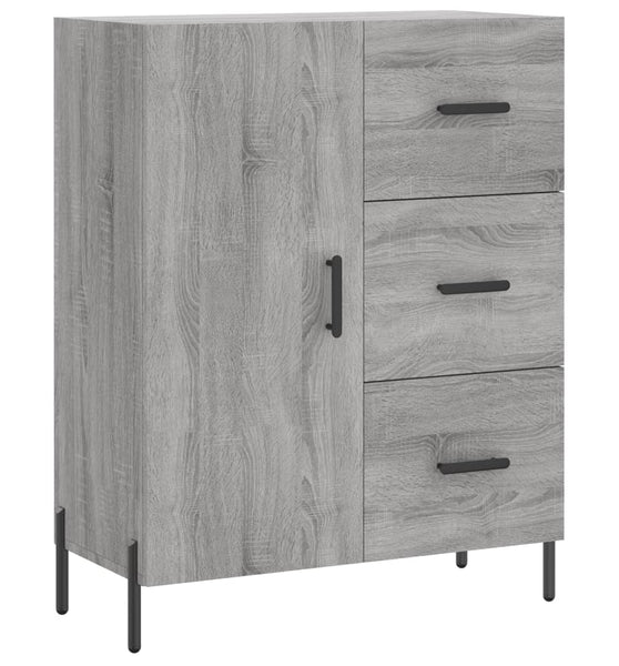 Sideboard Grau Sonoma 69,5x34x90 cm Holzwerkstoff