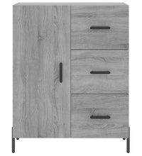 Sideboard Grau Sonoma 69,5x34x90 cm Holzwerkstoff