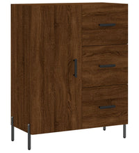 Sideboard Braun Eichen-Optik 69,5x34x90 cm Holzwerkstoff