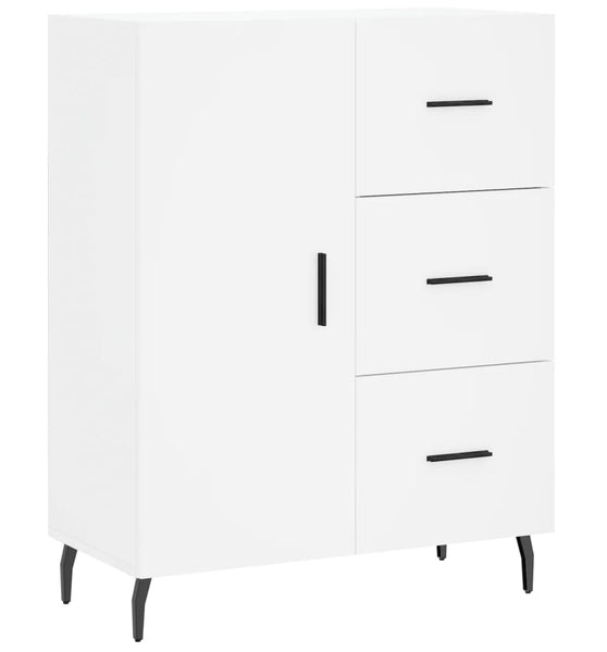 Sideboard Weiß 69,5x34x90 cm Holzwerkstoff