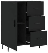 Sideboard Schwarz 69,5x34x90 cm Holzwerkstoff