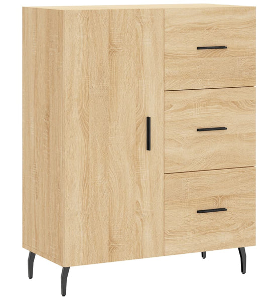 Sideboard Sonoma-Eiche 69,5x34x90 cm Holzwerkstoff