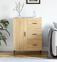 Sideboard Sonoma-Eiche 69,5x34x90 cm Holzwerkstoff